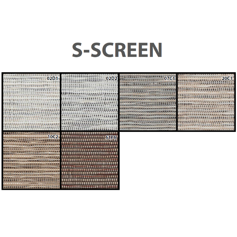 Enrollable Screen S-screen