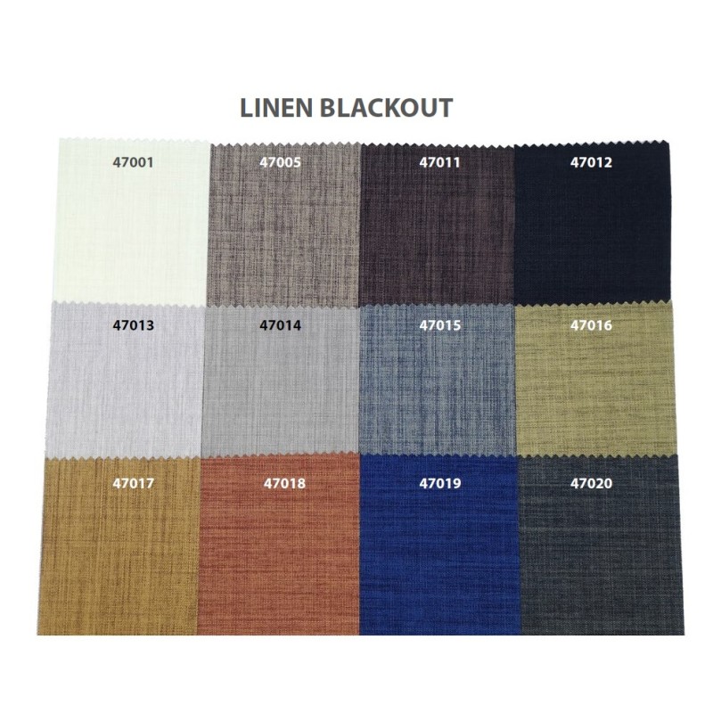 Enrollable Linen Blackout