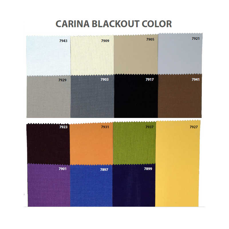 Vertical Carina Blackout Color